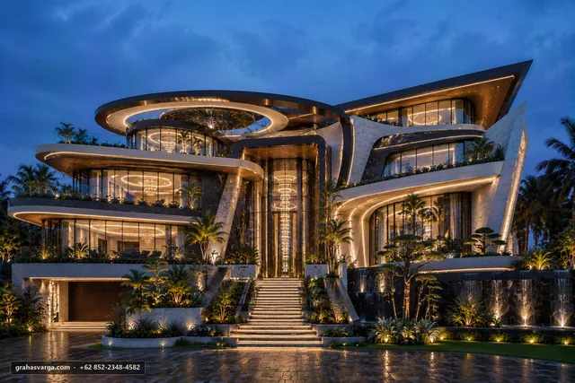 Arsitektur untuk Kabupaten Aceh Utara. — pandangan arsitektur 2